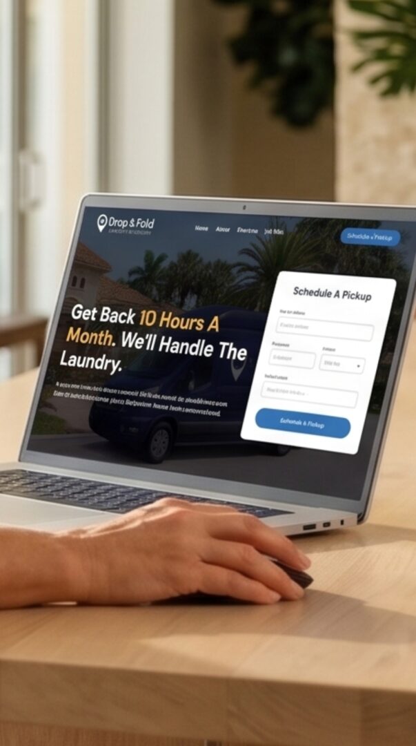 Schedule Your Laundry Pickup Order Online