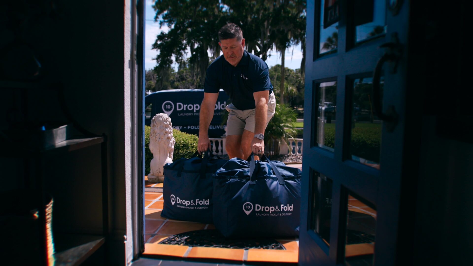 We Deliver Your Laundry Back to You